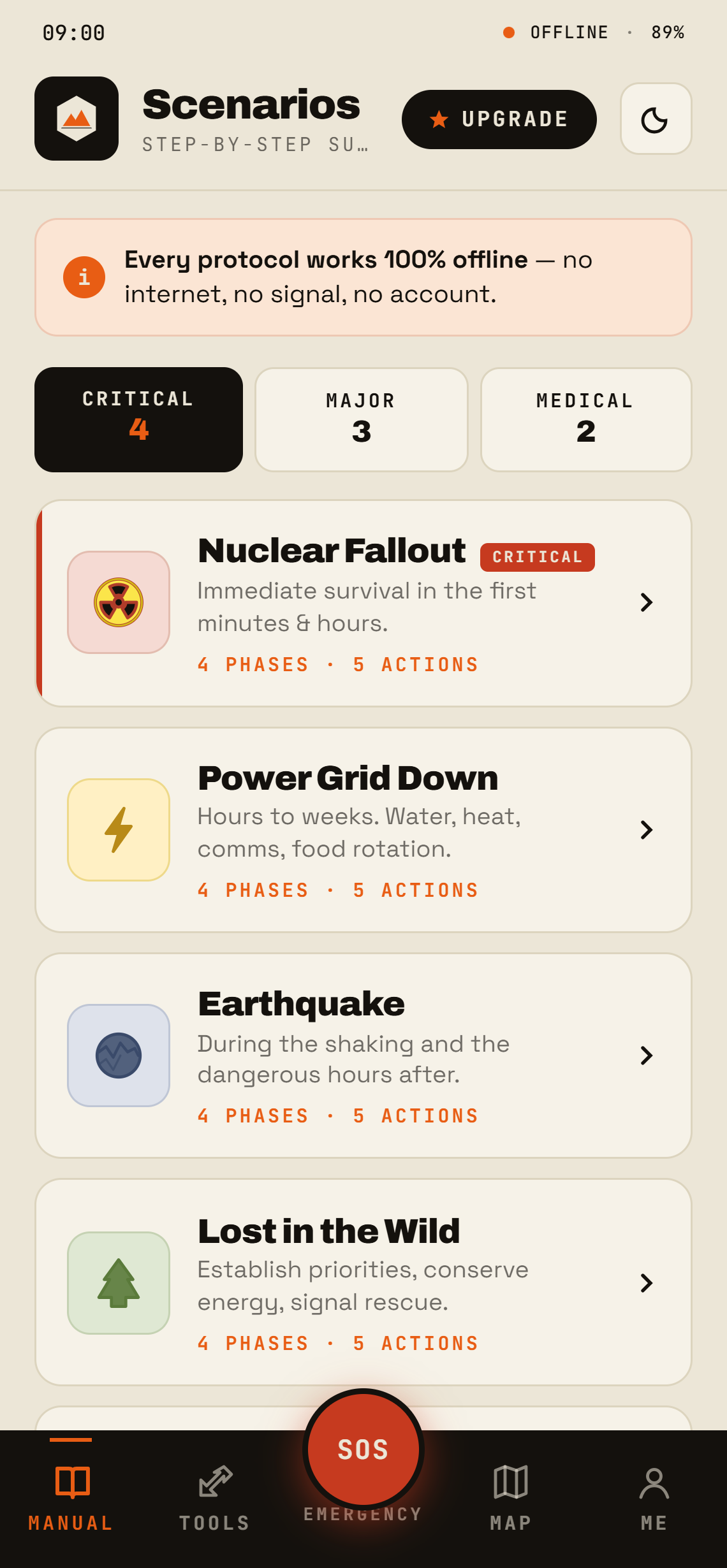 Field Notes · Scenarios